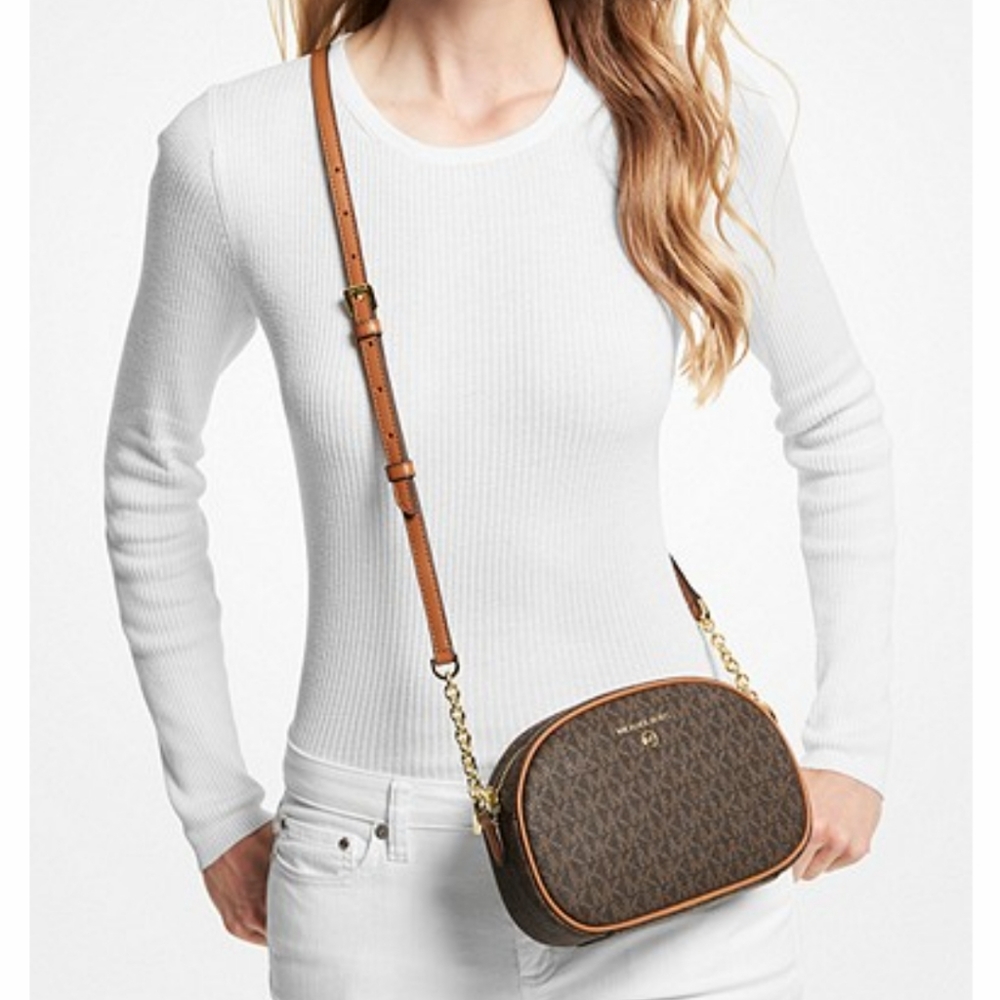 Michael Kors Jet Set Charm Small Logo Crossbody Bag
